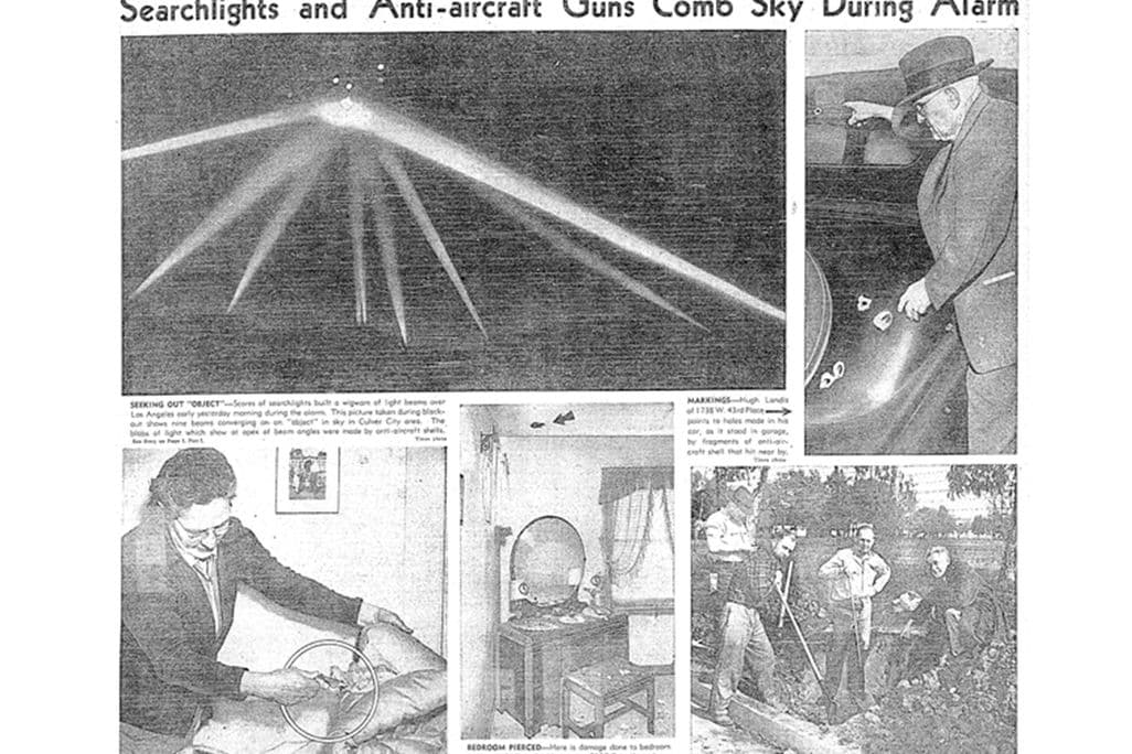 Battle of Los Angeles UFO case